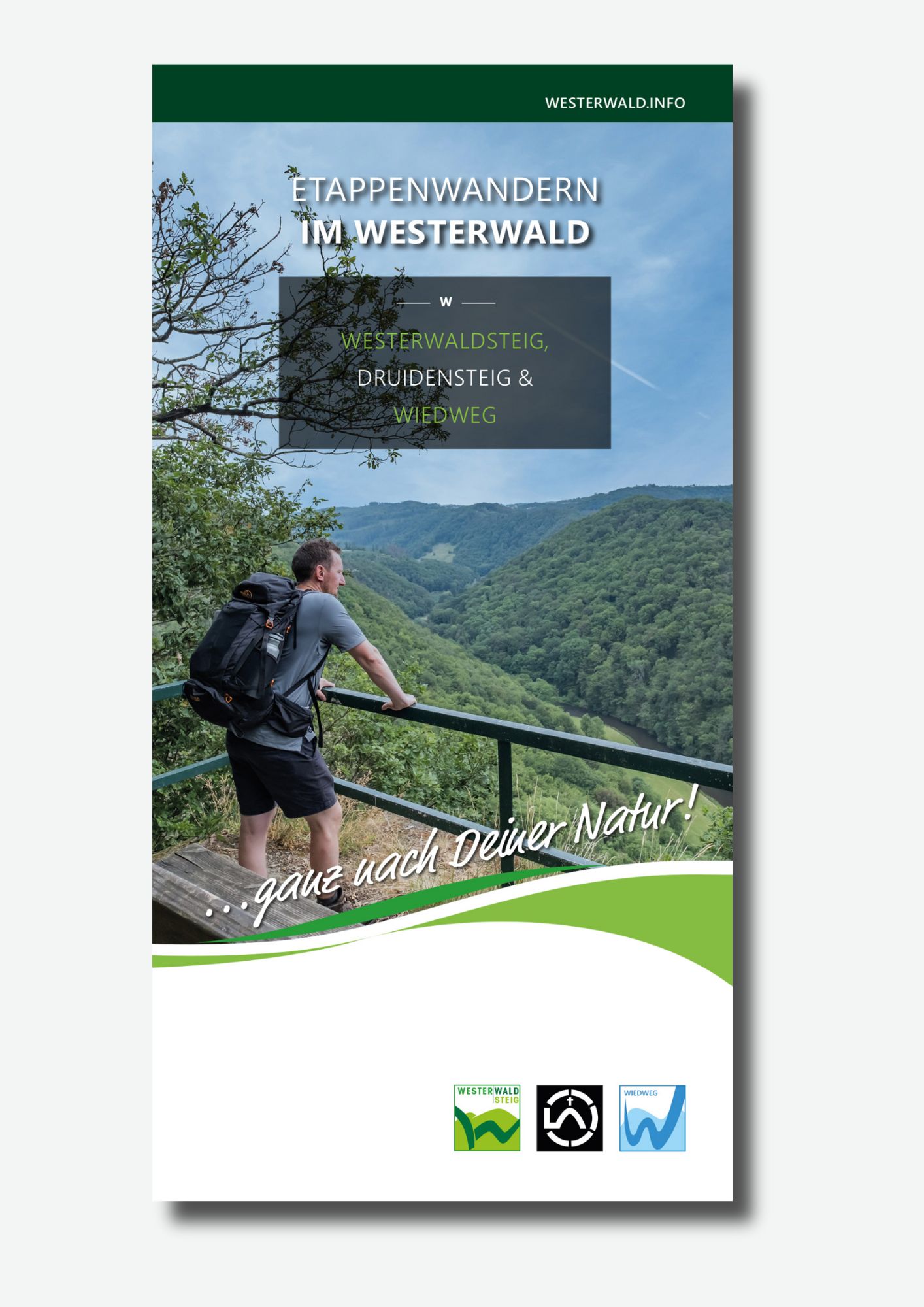 Informationen über Wanderwege im Westerwald, einschließlich Westerwaldsteig und Druidensteig.