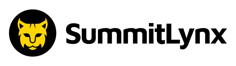 Logo of SummitLynx featuring a yellow cat design